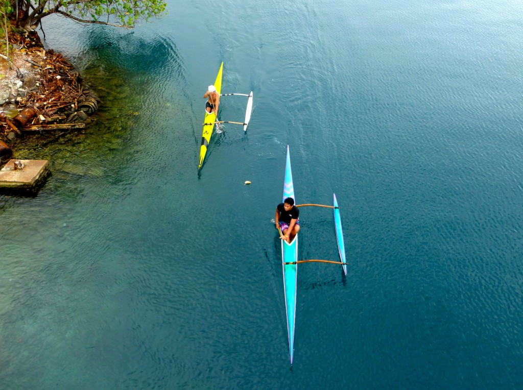 Outrigger Canoes  