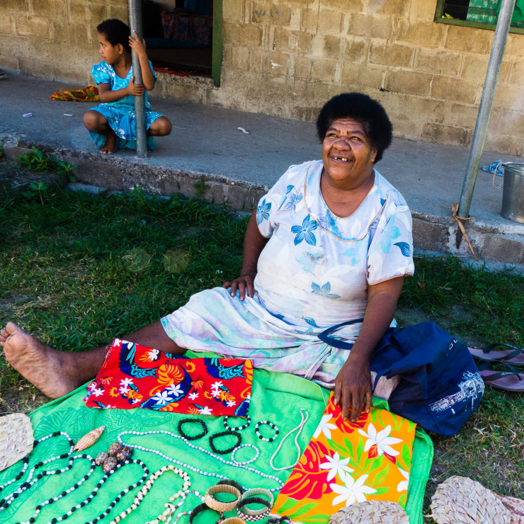 The Yasawas - August 2015 - Yalobi Village Vendor
