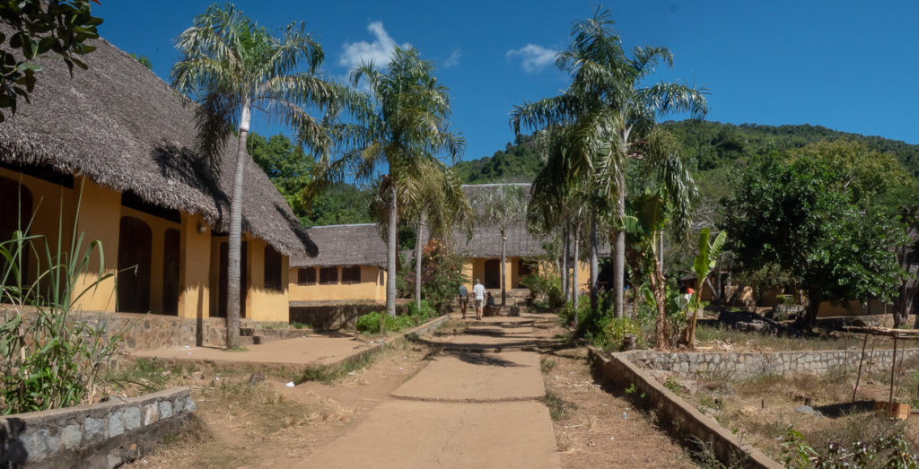 Village Buildings at Antintorona Nosy Komba Madagascar