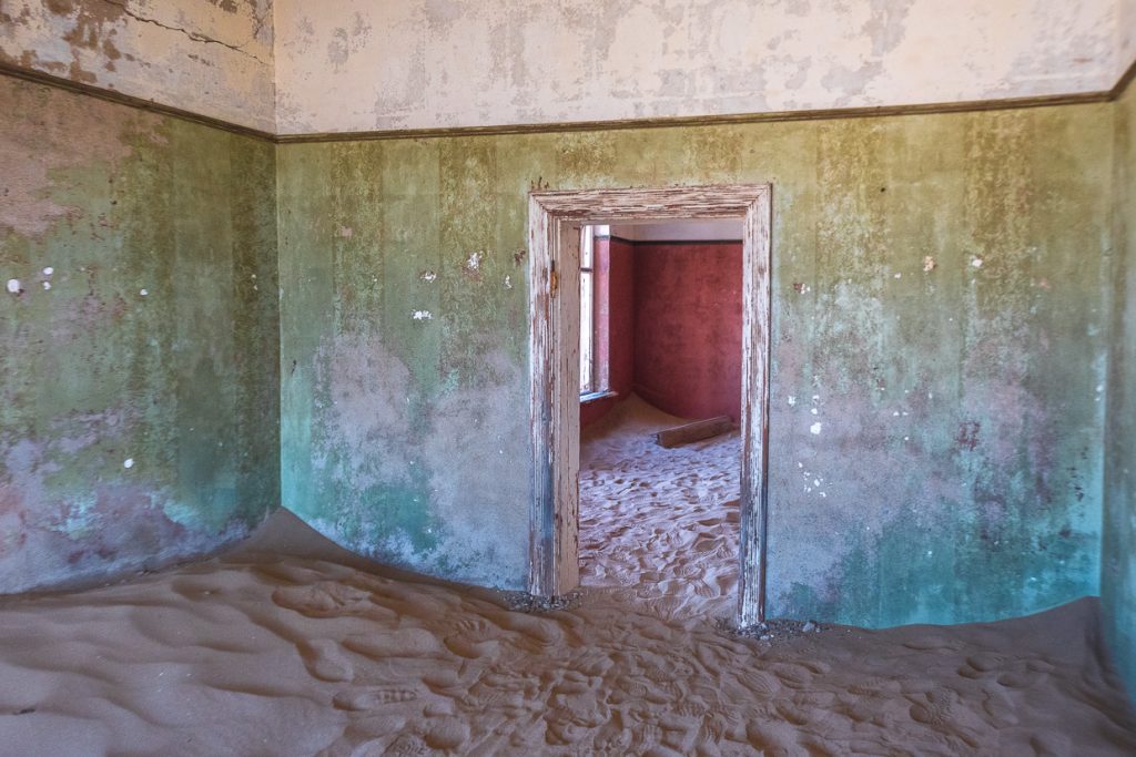 Sand Filled Building Interior, Kolmanskop