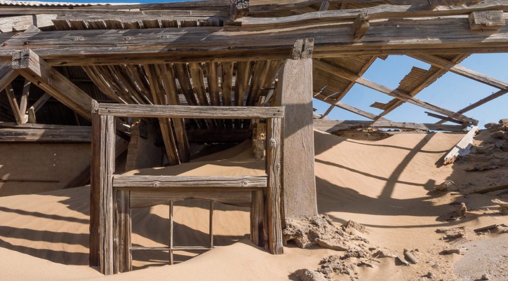 Sand Reclaiming Building At Kolmanskop