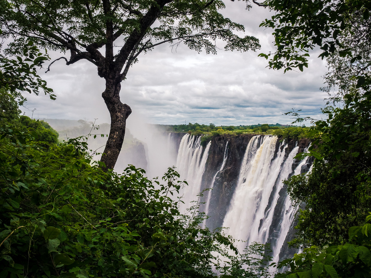 Victoria Falls Viewed from Zambia Side