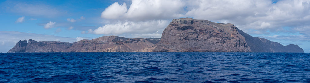 Saint Helena Island taken from sea