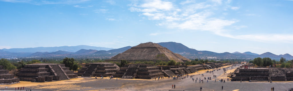 Pyramid of The Sun at Teotihuacán